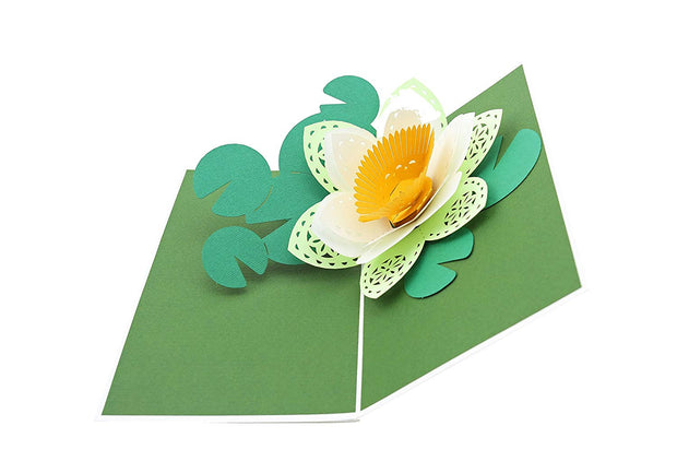 Lotus Blossom Pop Up Card