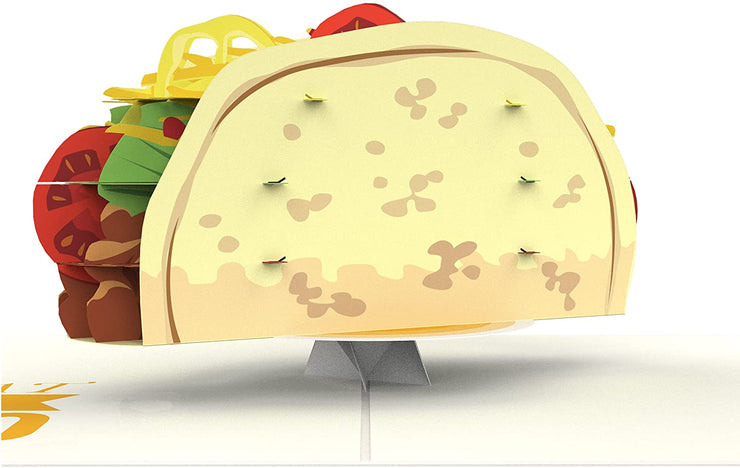 Naughty Taco Pop Up Card