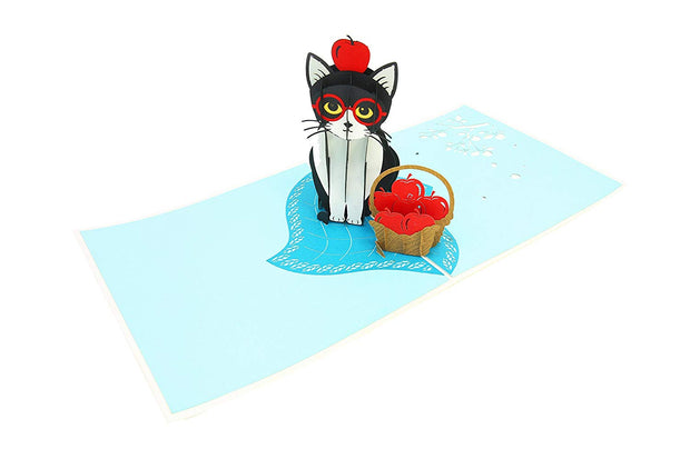 Playful Cat Pop Up Card