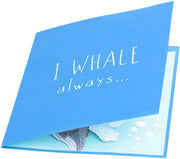 Humpback Whale and Baby Pop Up Card