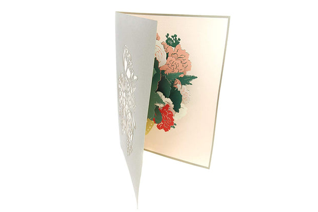 Flower Basket Pop Up Card