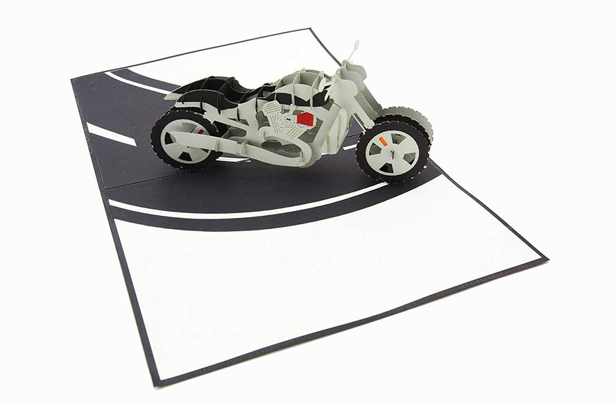 Motorcycle Pop up Card