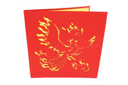 Rising Phoenix Pop Up Card