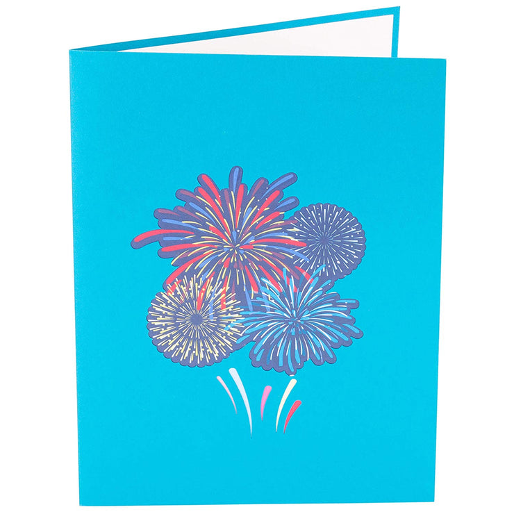 Fireworks Pop Up Card