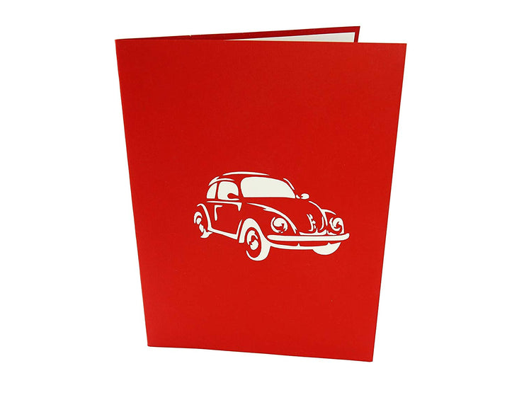 VW Bug Pop Up Card