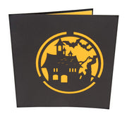 Haunted House Halloween Pop Up Card