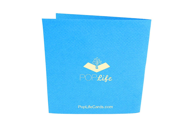 Back of PopLife Sea Mermaid Pop Up Card