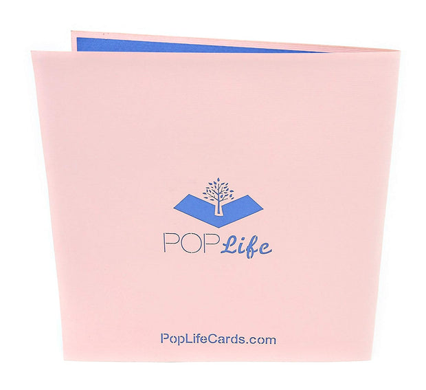 Stork and Baby Pop Up Card