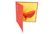 Rising Phoenix Pop Up Card