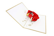 Authentic PopLife Card with Custome White Envelope