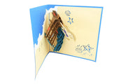 Sea Mermaid pop up card is blank, you can customize it perfectly for any occasion