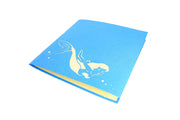 Sea Mermaid pop up card is perfect for Valentines Day, Mother's Day, weddings, birthdays, and loving occasions throughout the year