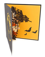 Haunted House Halloween Pop Up Card