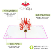 Card with precision design, quality materials, and thicker paper