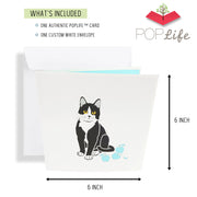 Playful Cat Pop Up Card