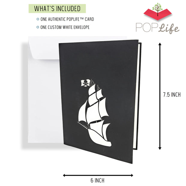 Authentic PopLife Card with Custome White Envelope