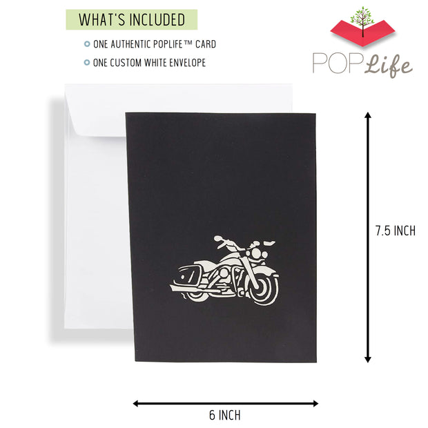 Motorcycle Pop up Card