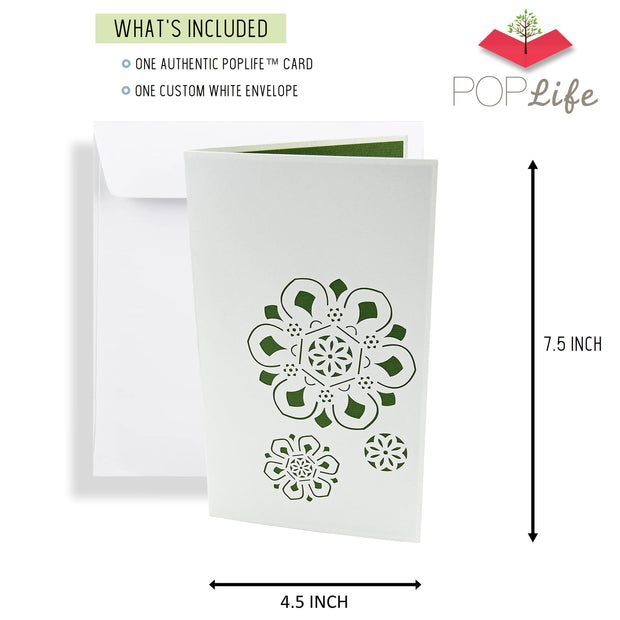 Lotus Blossom Pop Up Card