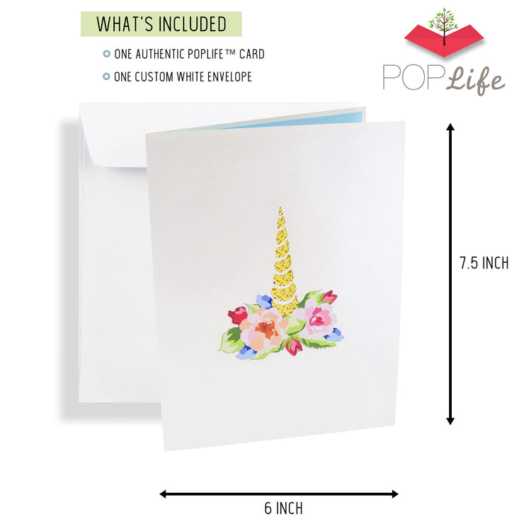 Card measures 7.5 inches tall and 6 inches wide