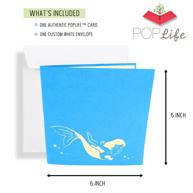 Authentic PopLife Card with Custome White Envelope