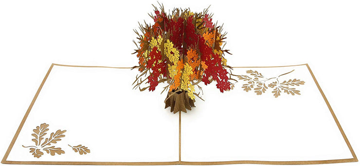 Autumn Fall Tree Pop Up Card