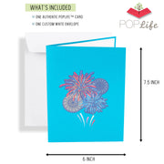 Fireworks Pop Up Card