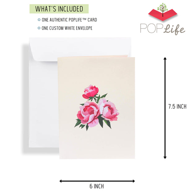 Luxe Flower Box Pop Up Card