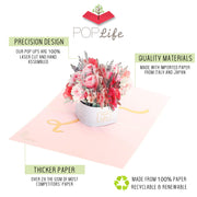 Luxe Flower Box Pop Up Card