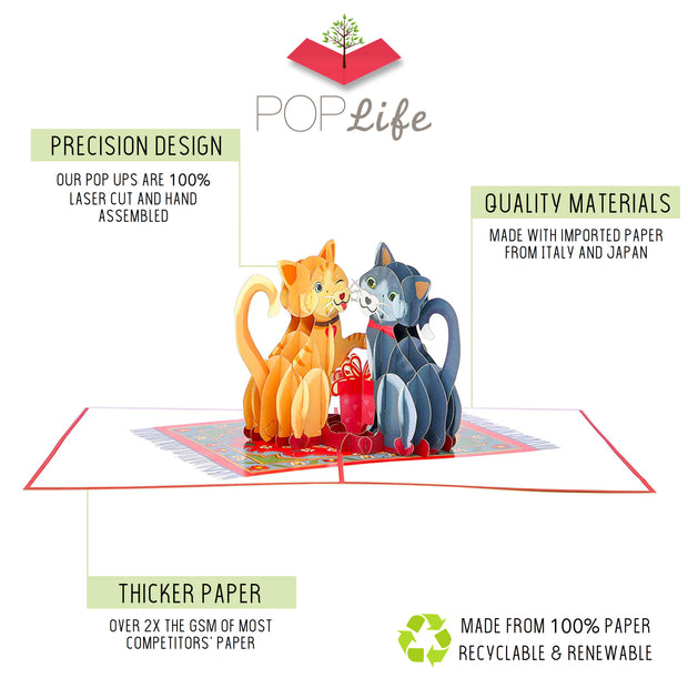 Love Kitties Pop Up Card