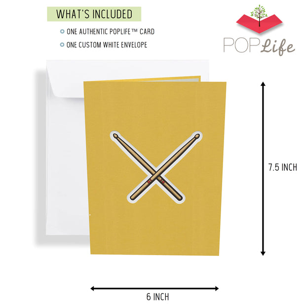 Includes one authentic PopLife card and one custom white envelope