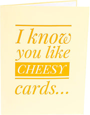 Cheesy Pop Up Card