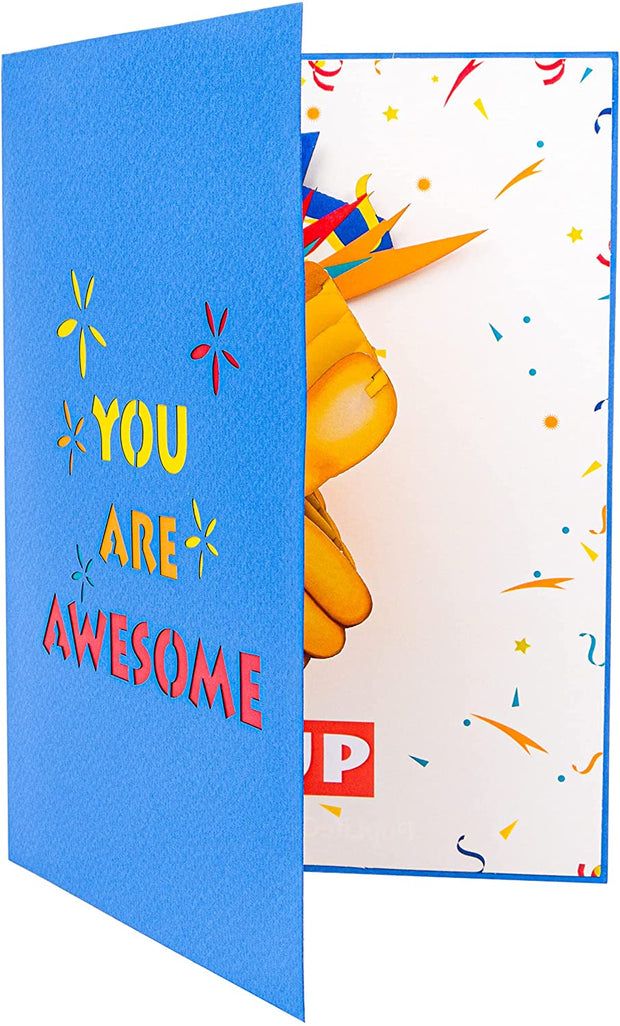 You Are Awesome Pop Up Card