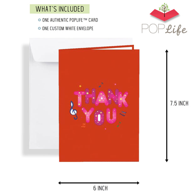 Thank You Pop Up Card