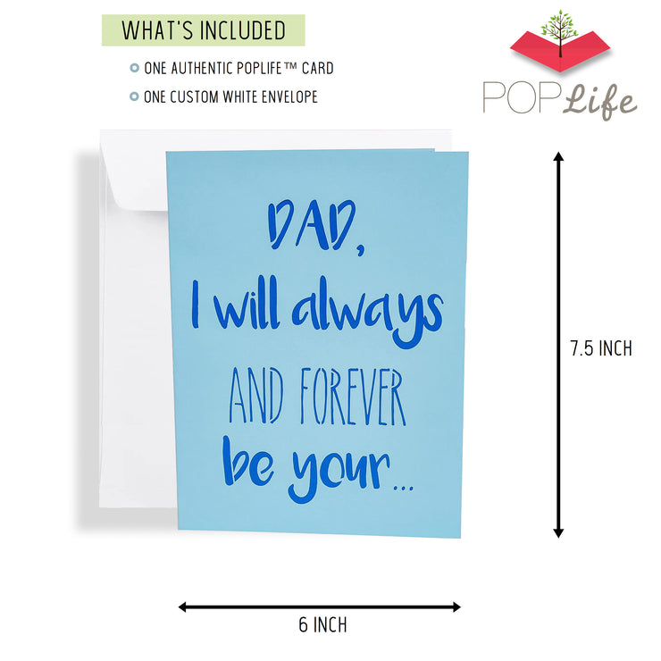 Dad's Financial Burden Pop Up Card