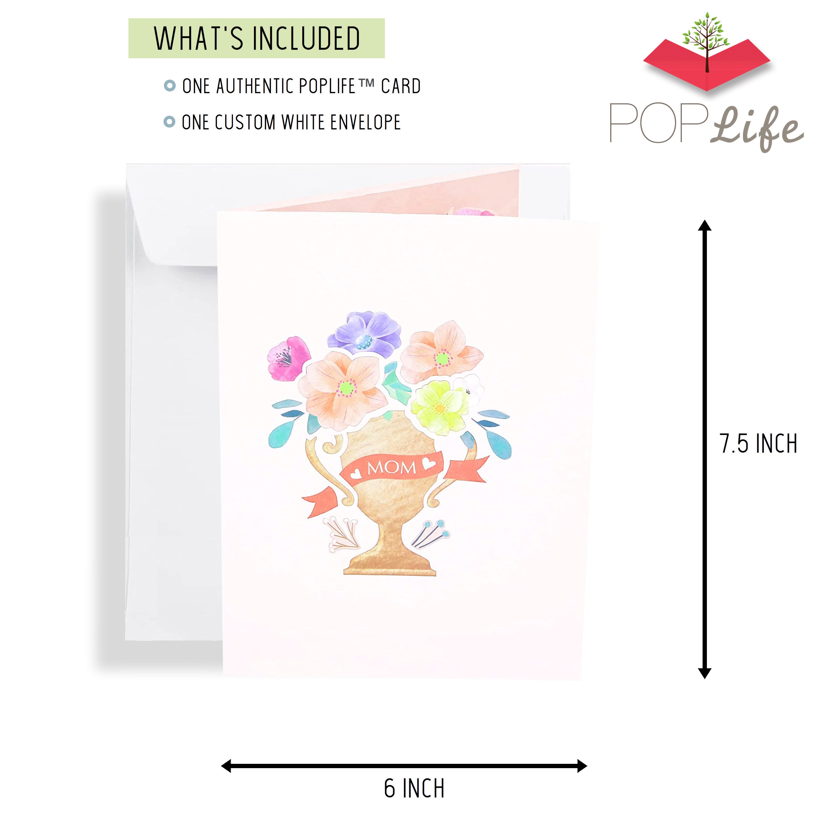 'Best Mom Ever' Pop Up Card