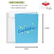 "Congratulations It's a Boy!" Pop Up Card