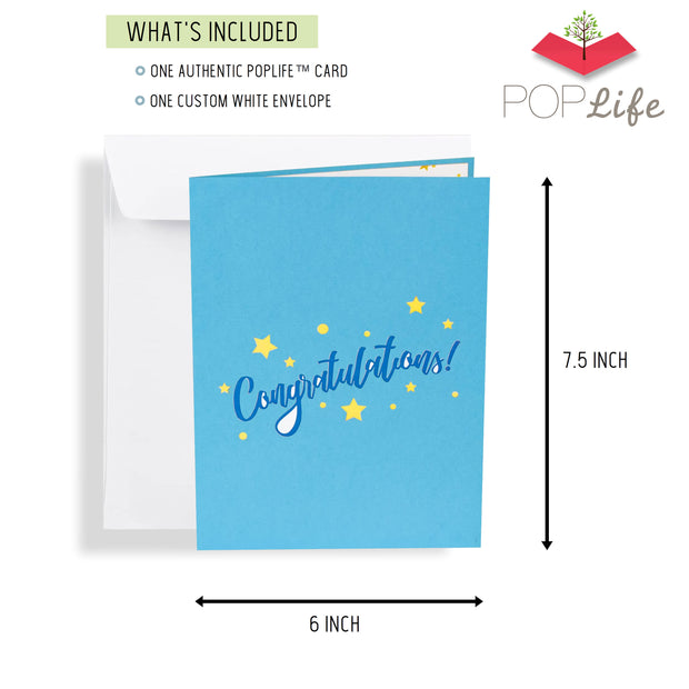 "Congratulations It's a Boy!" Pop Up Card