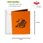 Spooky Halloween Pumpkin Pop Up Card