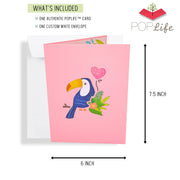 Toucan Birds Pop Up Card