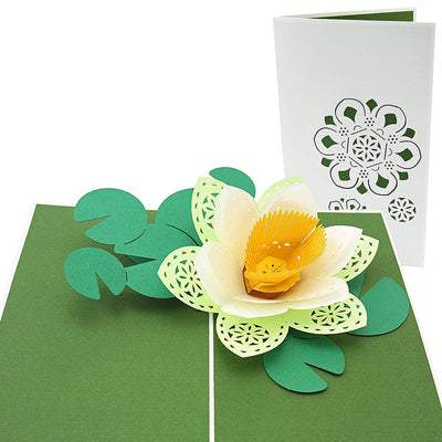 Lotus Blossom Pop Up Card
