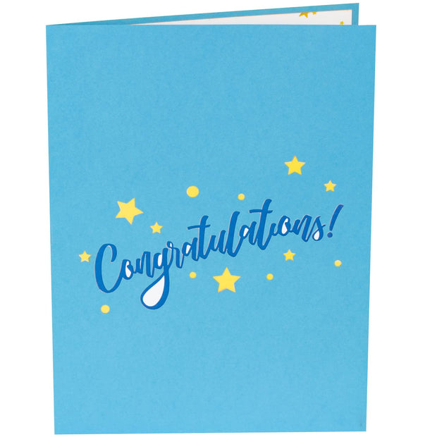 "Congratulations It's a Boy!" Pop Up Card