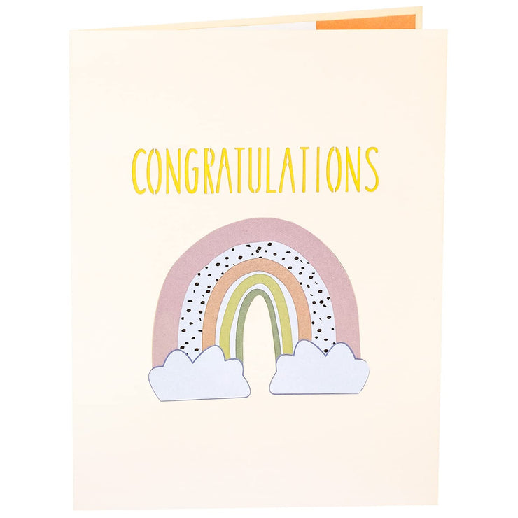 "Congratulations It's a Girl!" Pop Up Card