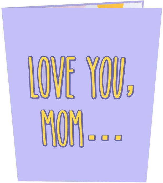 Funny Mom Group Texting Pop Up Card