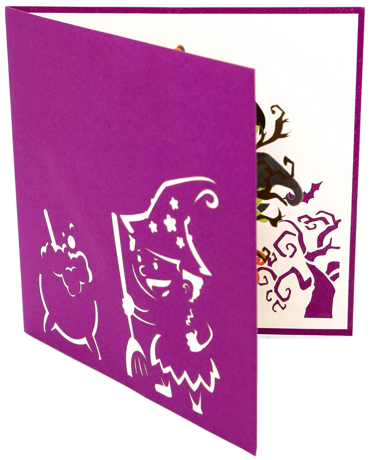 Halloween Cauldron Pop Up Card