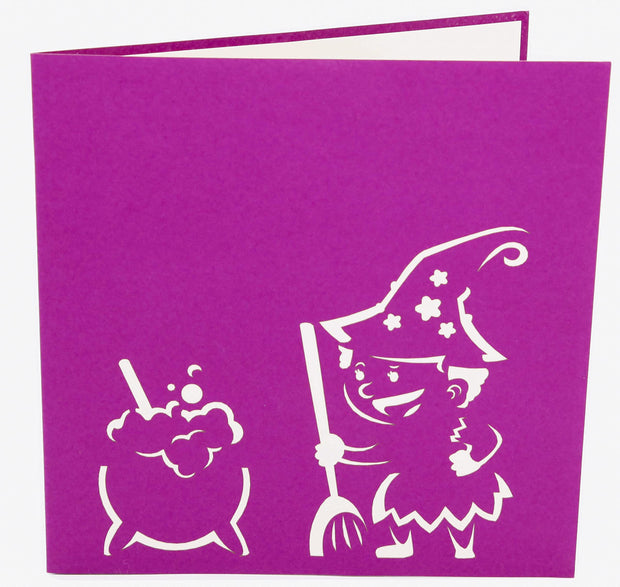 Halloween Cauldron Pop Up Card