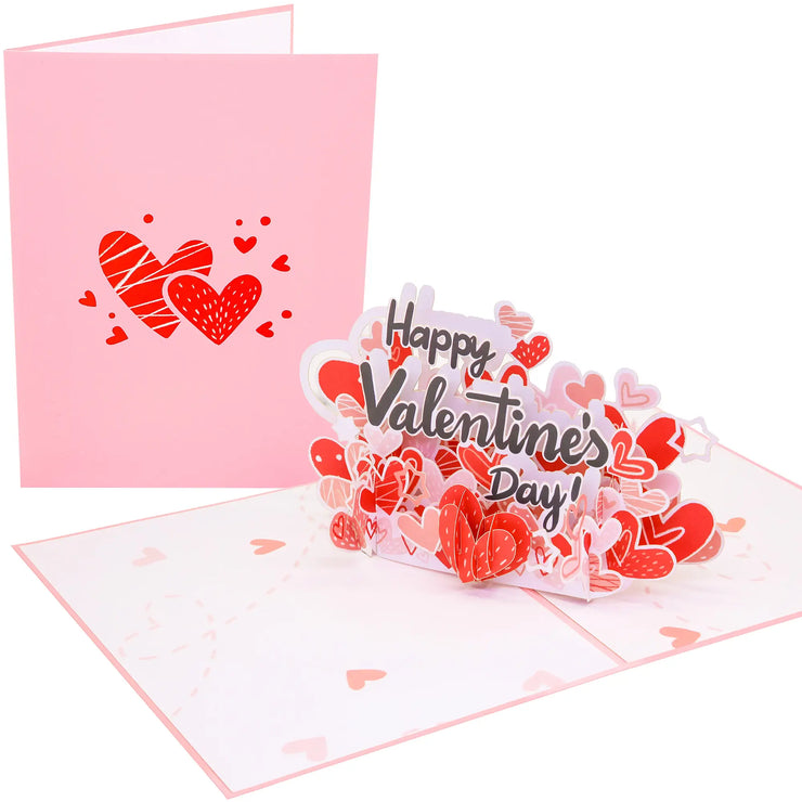 Happy Valentine's Sign Pop Up Card