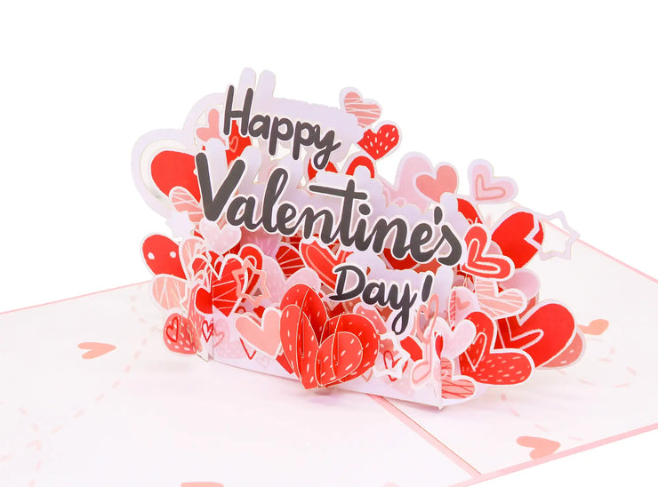 Happy Valentine's Sign Pop Up Card