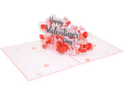 Happy Valentine's Sign Pop Up Card