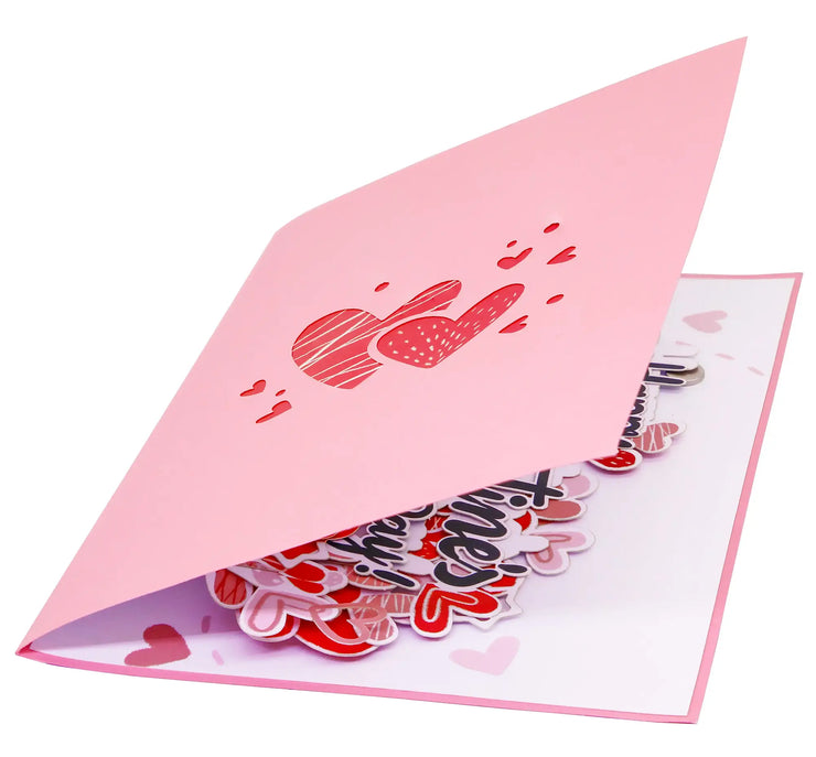 Happy Valentine's Sign Pop Up Card