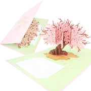 Cherry Blossom Tree Pop Up Card